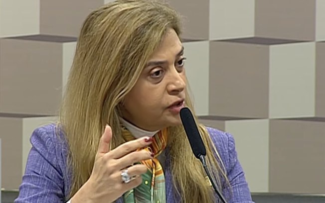 Presidente do Palmeiras, Leila Pereira falou na CPI da Manipulação das apostas