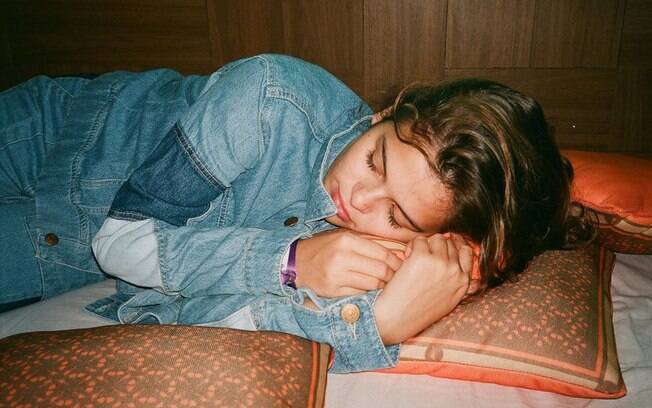 Luana Marquezine dormingo