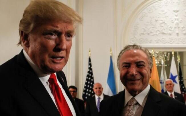 Donald Trump classificou o governo brasileiro como 
