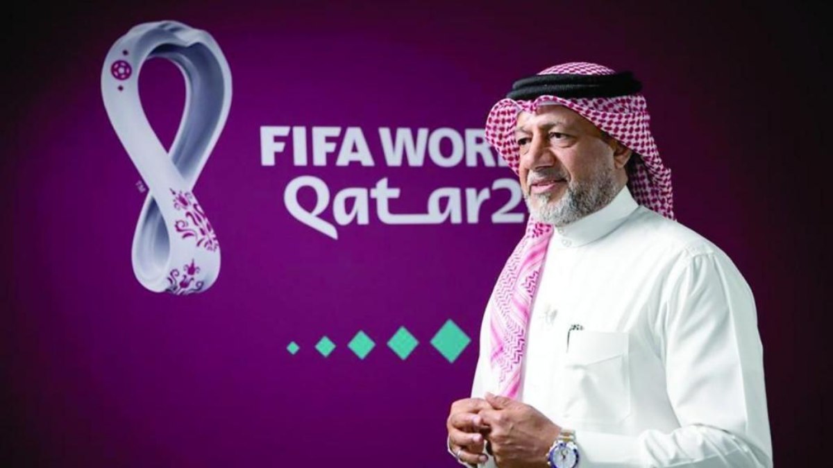Khalid Salman e embaixador da Copa do Mundo do Catar e já foi jogador de futebol do time nacional.