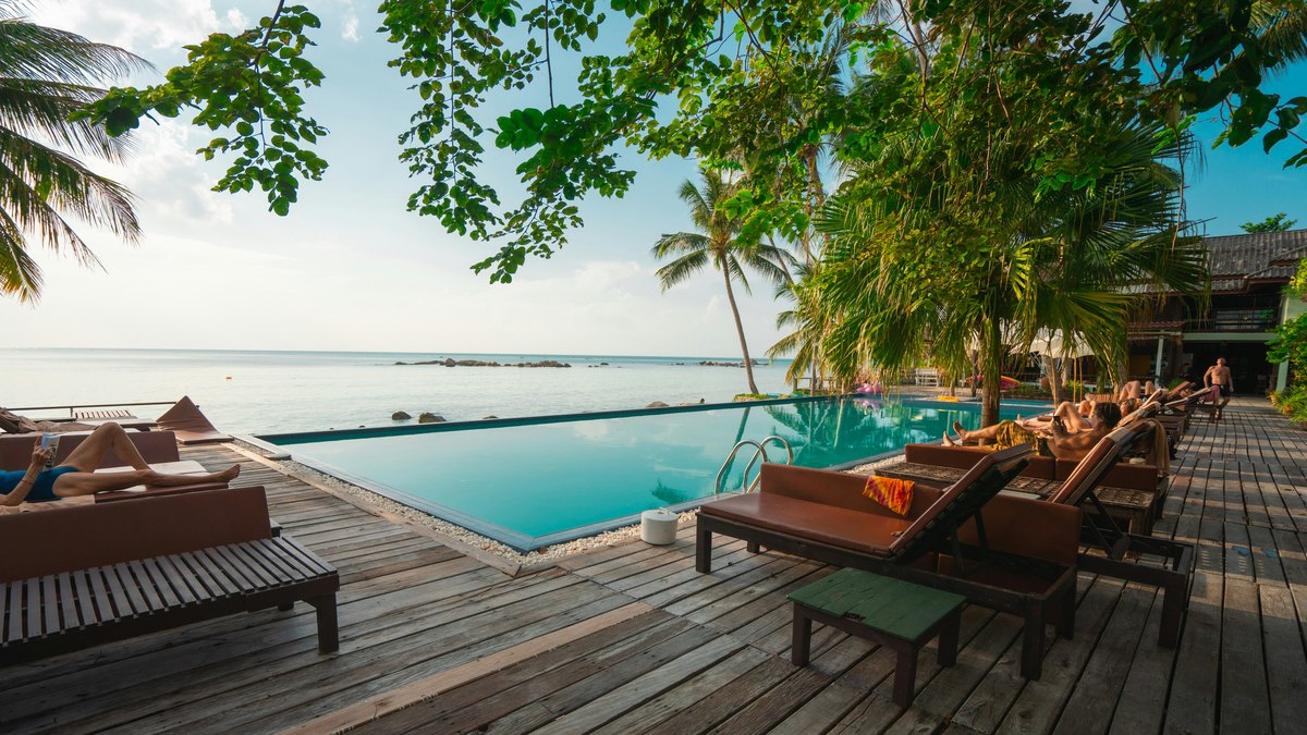 Resort em Koh Phangan, ilha na Tailândia Resort em Koh Phangan, ilha na Tailândia