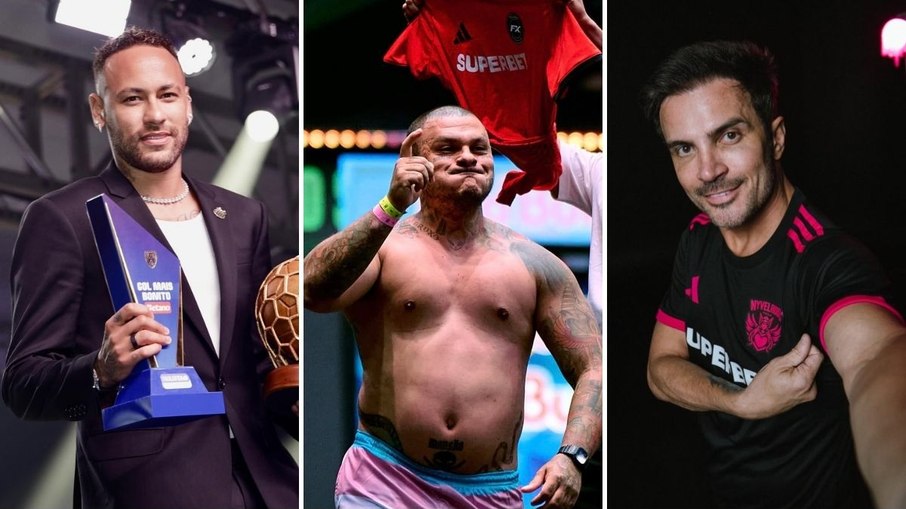 Neymar, Toguro e Falcão são algumas das caras conhecidas da Kings League no Brasil