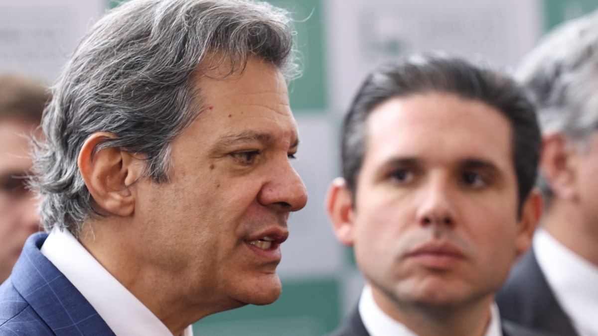 O ministro da Fazenda, Fernando Haddad