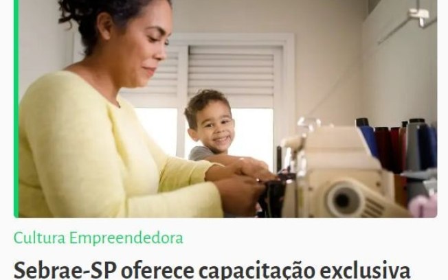 Sebrae-SP oferece capacitação exclusiva para mães que empreendem em Osasco