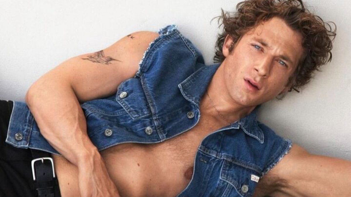 Jeremy Allen White em ensaio de outono para a marca Calvin Klein