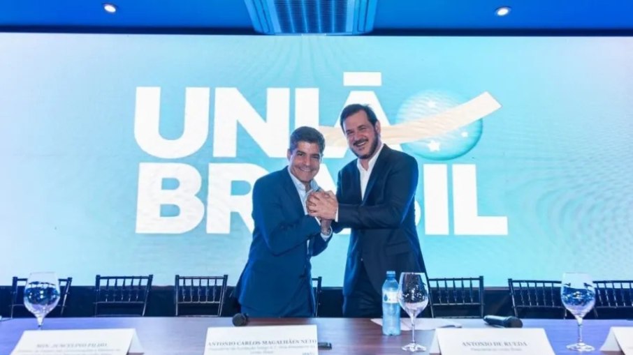 ACM Neto e Antonio de Rueda, cúpula do União Brasil ACM Neto e Antonio de Rueda, cúpula do União Brasil