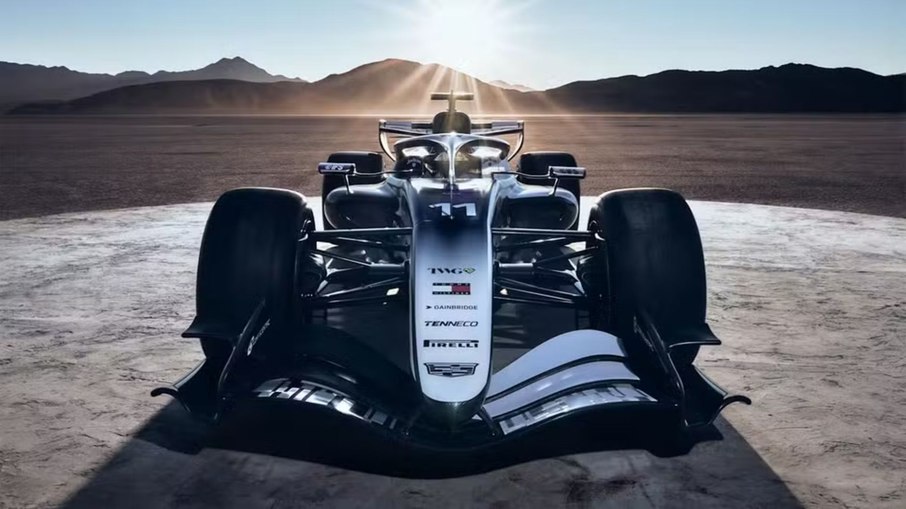 Cadillac revela pintura do carro para temporada de 2026 Cadillac revela pintura do carro para temporada de 2026