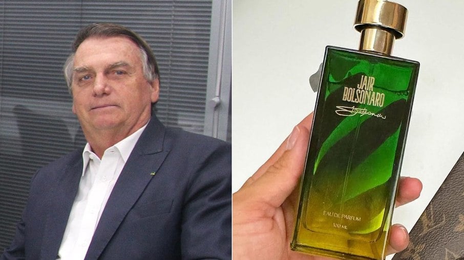 Bolsonaro lançou perfume recentemente