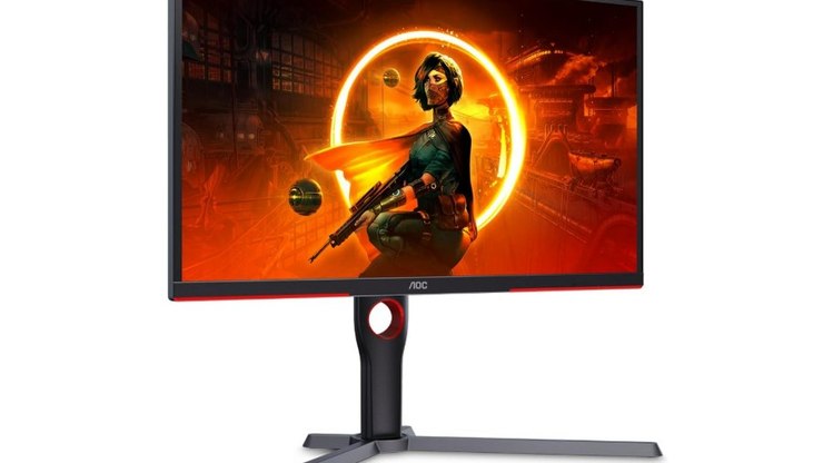 Monitor gamer AOC com 240 Hz cai para R$ 979 em oferta na Amazon