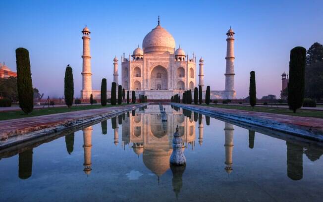 Assim como outras maravilhas do mundo, o Taj Mahal, na Índia, também tinha uma visita tumultuada