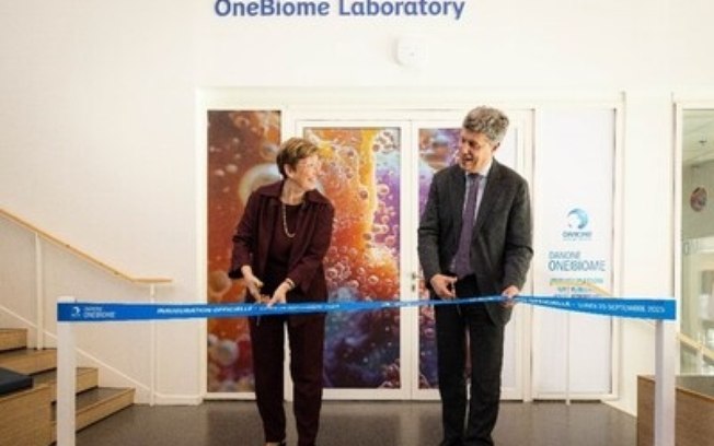 Danone inaugura seu Laboratório OneBiome em Paris-Saclay, fortalecendo seu investimento em inovação científica voltada à saúde intestinal. Danone inaugura seu Laboratório OneBiome em Paris-Saclay, fortalecendo seu investimento em inovação científica voltada à saúde intestinal.