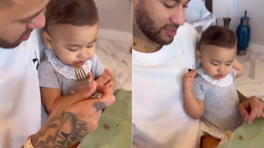 Neymar e Mavie em novo registro no Instagram