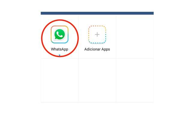 Basta selecionar o Whatsapp na lista de opções e o aplicativo abrirá normalmente. Sempre execute o aplicativo pelo Parallel Space.