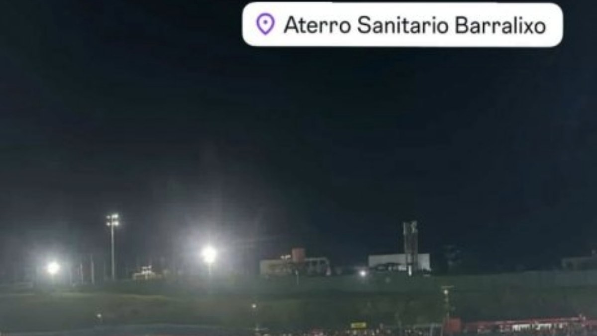 Foto mostrava uma provocação ao Vitória feita no setor onde ocorreu a briga Foto mostrava uma provocação ao Vitória feita no setor onde ocorreu a briga