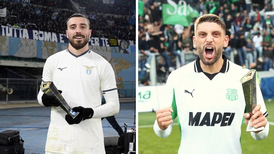 Lazio e Sassuolo se enfrentam em momentos diferentes do Campeonato Italiano