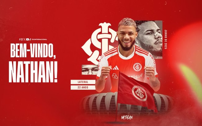 Nathan fechou até junho de 2025 com o Inter