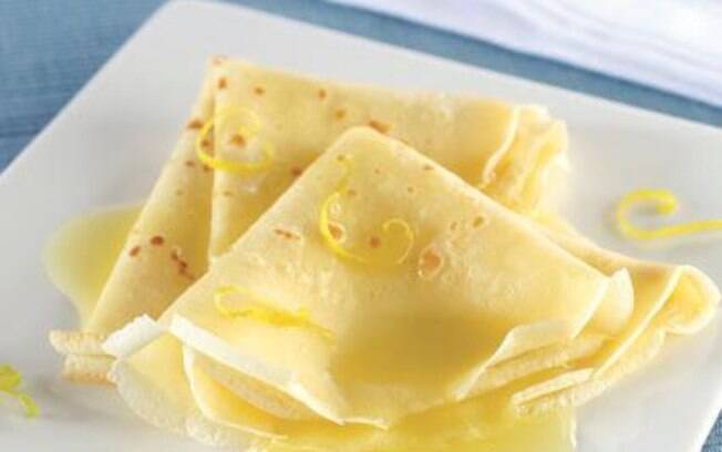 Foto da receita Crepes Suzette pronta.
