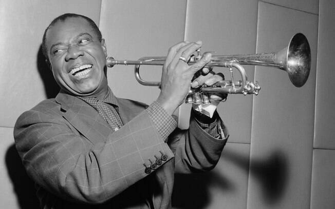 Louis Armstrong é um dos maiores nomes da história do jazz