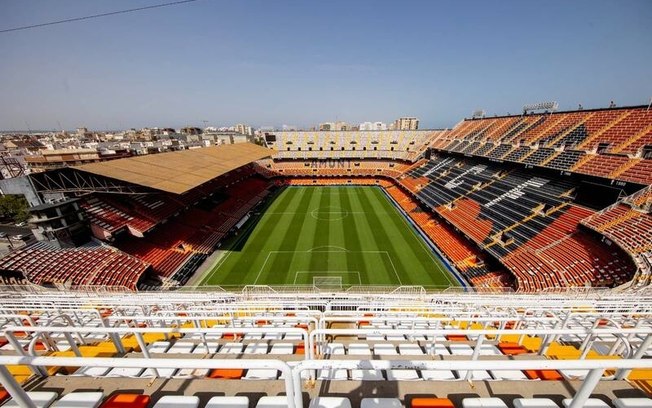 Estádio de Mestalla, a casa do Valencia - Divulgação/Valencia CF
