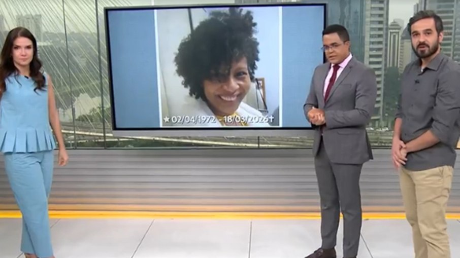 Apresentadores choram no Bom Dia São Paulo