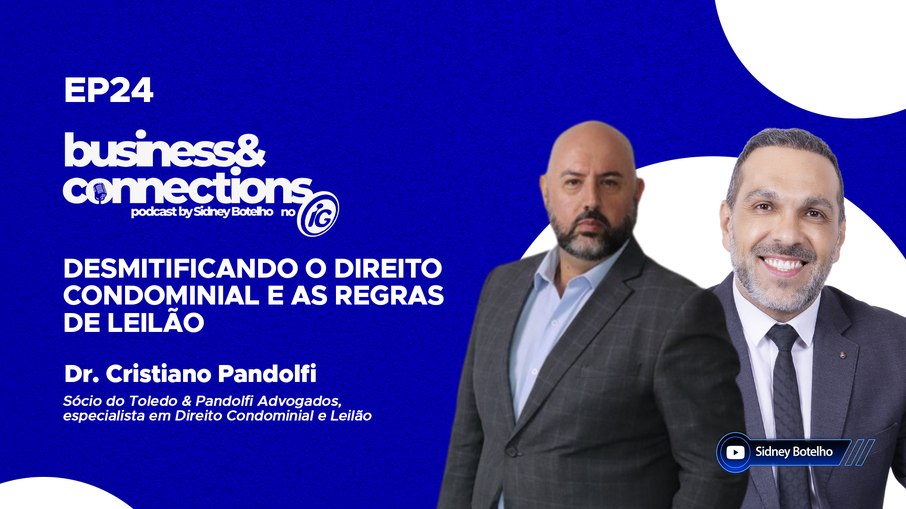 Cristiano Pandolfi é o convidado do Business & Connections Cristiano Pandolfi é o convidado do Business & Connections