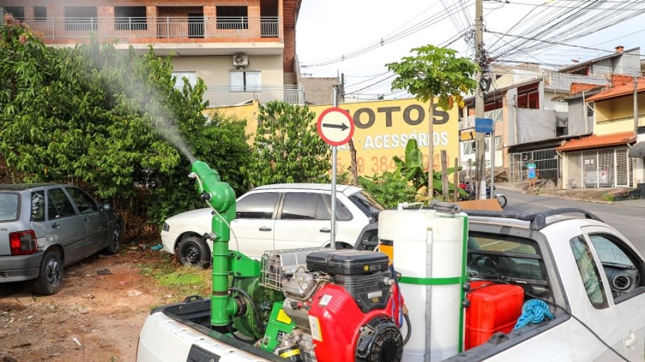 Medida visa reduzir a presença do vetor em áreas residenciais e de circulação intensa de pessoas Medida visa reduzir a presença do vetor em áreas residenciais e de circulação intensa de pessoas