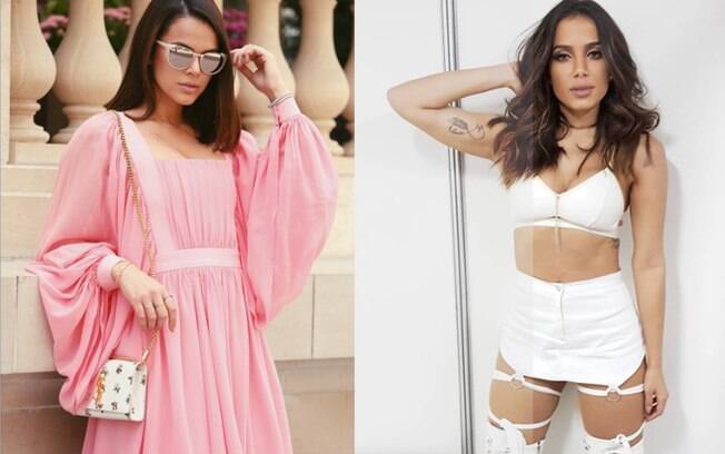 Anitta empatou os seguidores do Instagram com os de Bruna Marquezine