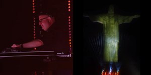 Padre surpreende com festa eletrônica no Cristo Redentor