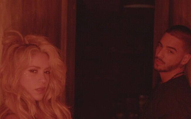 Shakira e Maluma são parceiros em 