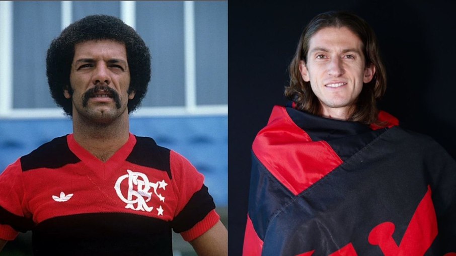 Maestro Junior e Filipe Luís fizeram história no Flamengo