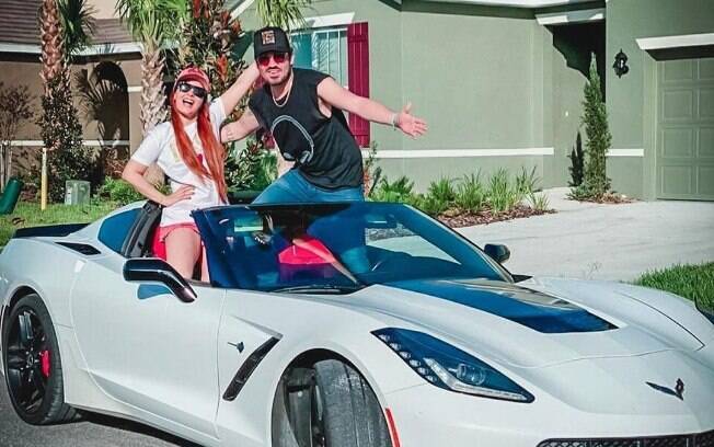 maiara e Fernando Zor estão de férias na Disney