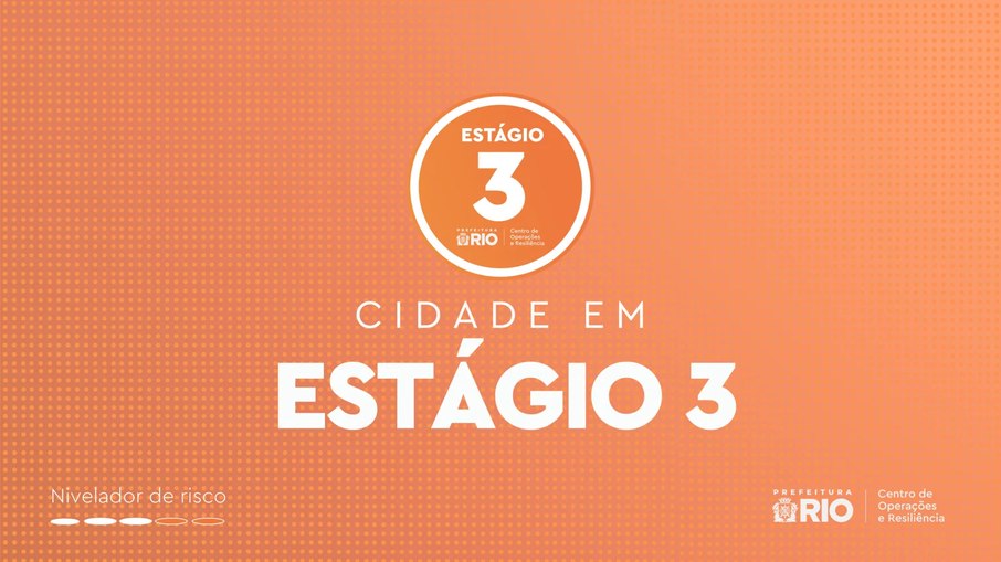 Cidade entrou em Estágio 3 Cidade entrou em Estágio 3