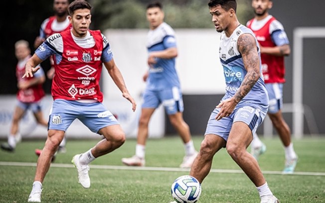 Marcos Leonardo diz estar focado no Santos