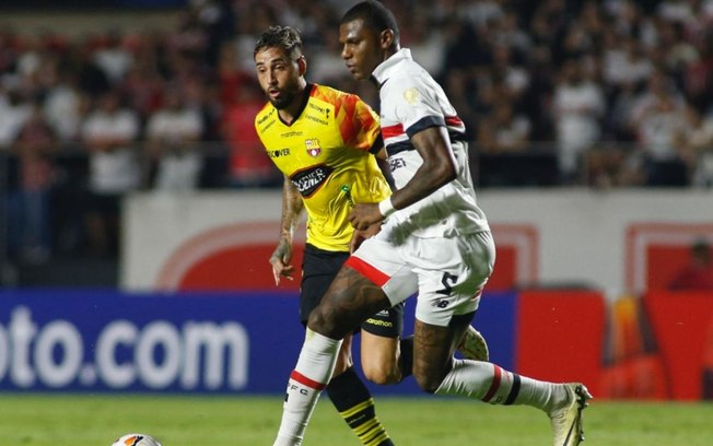 Em jogo sem emoção, São Paulo empata com o Barcelona de Guayaquil na Libertadores