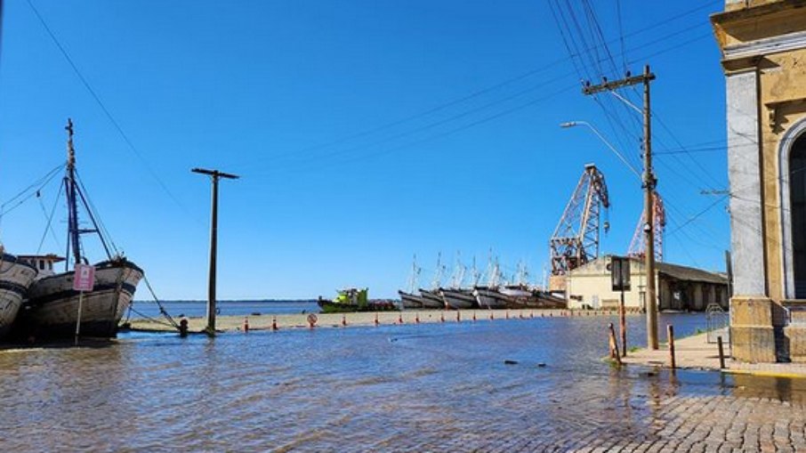 Cidades do RS se preocupam com inundações