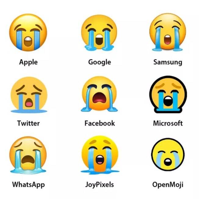 Desbancando lágrimas de riso, emoji chorando é o mais usado no Twitter pela primeira vez