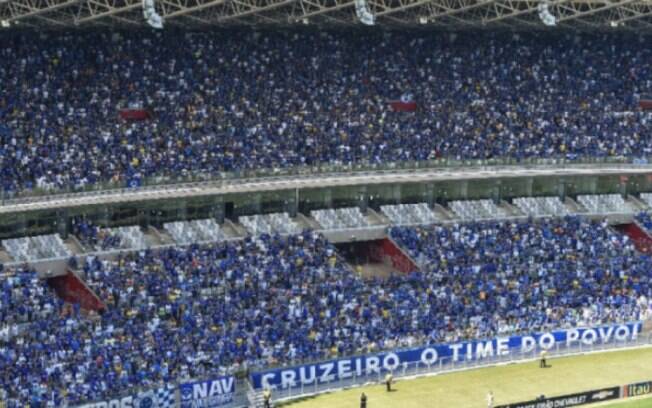 Bilheteria garantiu lucro de R$ 1,7 milhão para o Cruzeiro em jogo contra o Sampaio Corrêa