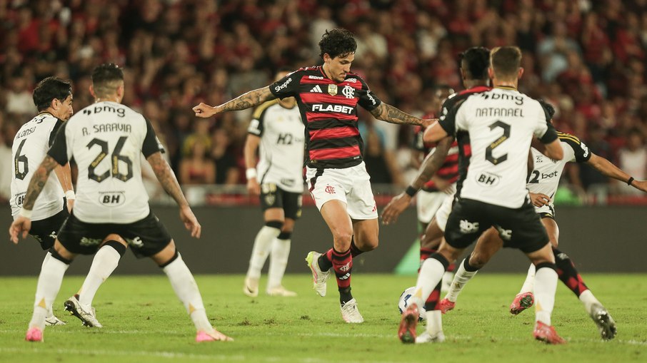 Pedro em ação: Final da Copa do Brasil passada, Flamengo x Atlético-MG acontece em 2025 nas oitavas