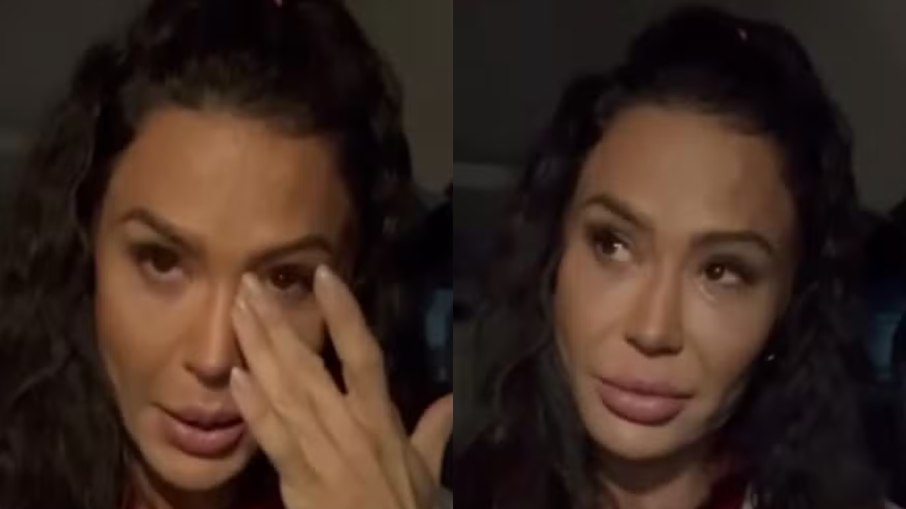Gracyanne Barbosa chorando Gracyanne Barbosa chorando