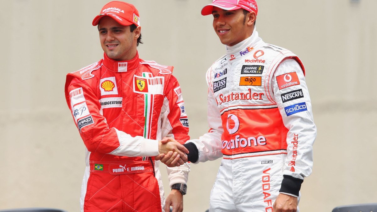 Felipe Massa perdeu título mundial de 2008 para Lewis Hamilton 