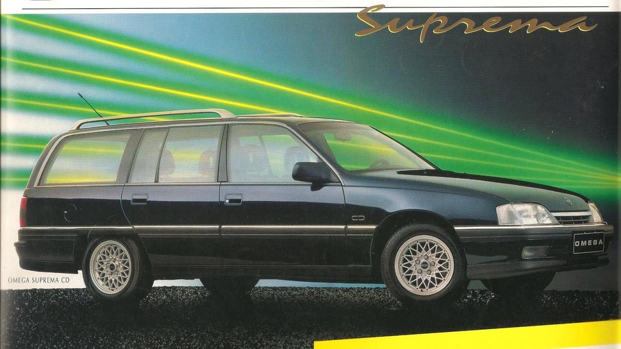 Chevrolet Omega Suprema também era oferecida nas versões GL, GLS e CD (foto)