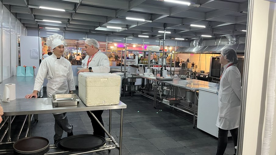 Cozinha industrial do Rio Gastronomia