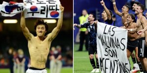 Ato político? Gesto de jogadores pode gerar punição à Argentina