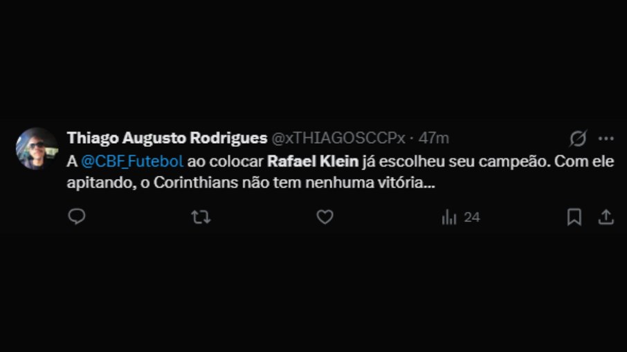 Rafael Klein apitará a decisão da Supercopa do Brasil entre Corinthians e Flamengo