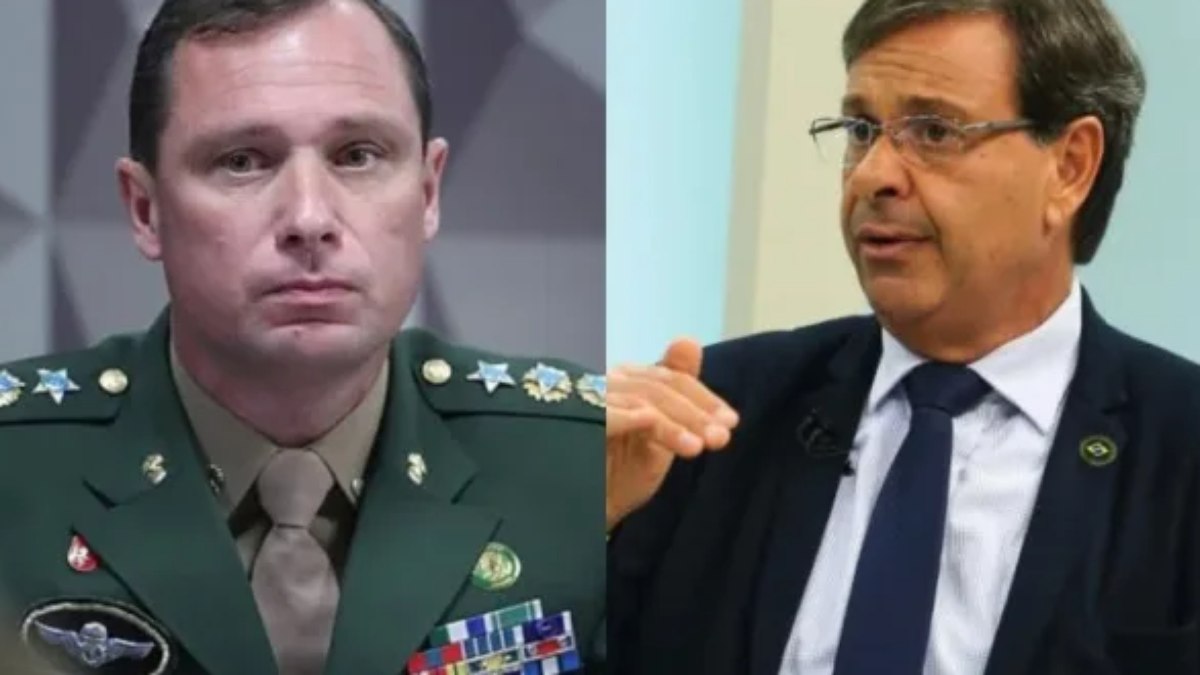 Mauro Cid (E) e Gilson Machado (D)