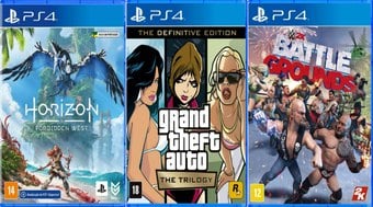 5 jogos para PlayStation 4 com 60%OFF