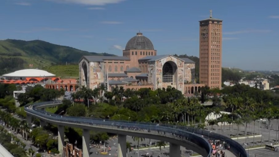 Santuário Nacional de Aparecida nesta sexta-feira (3)