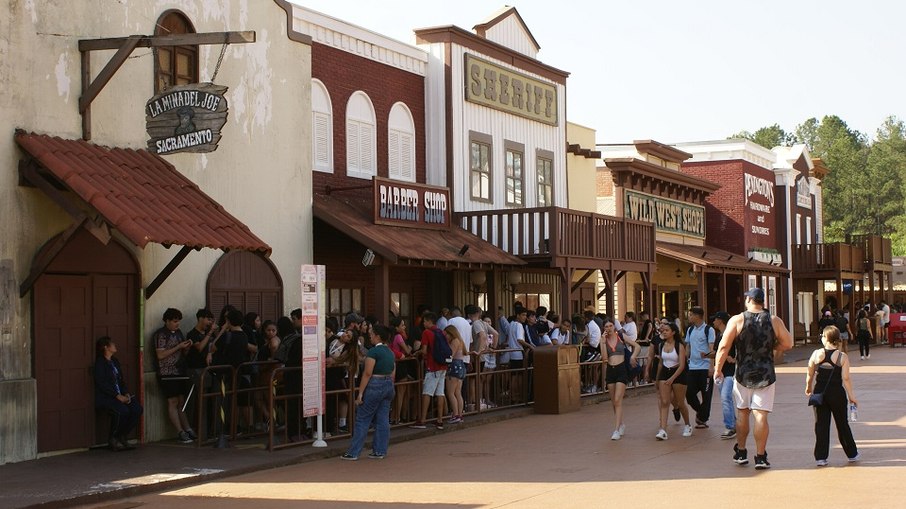 O Hopi Vegani está localizado na região de Wild West do Hopi Hari