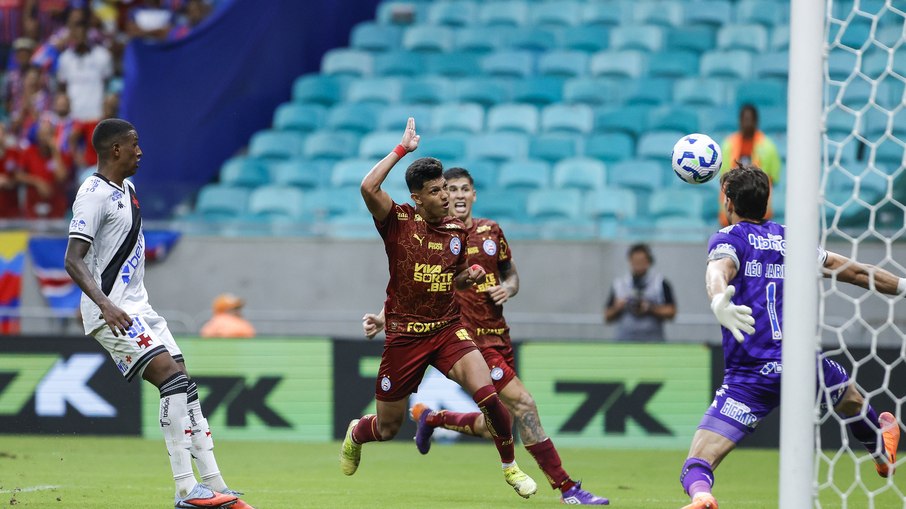 O Bahia venceu o Vasco neste domingo (23) O Bahia venceu o Vasco neste domingo (23)