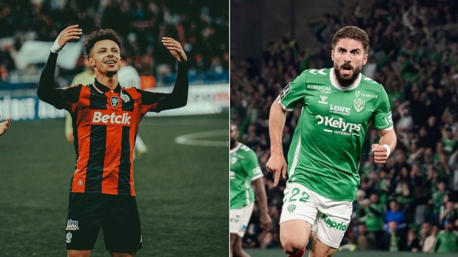 Diop e Davitashvili são destaques de Nice e Saint Étienne